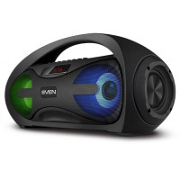 Колонка SVEN PS-425, черная (12 Вт, Bluetooth, FM, USB, microSD, LED-дисплей, 1500 мА*ч) Колонка SVEN PS-425, черная (12 Вт, Bluetooth, FM, USB, microSD, LED-дисплей, 1500 мА*ч)